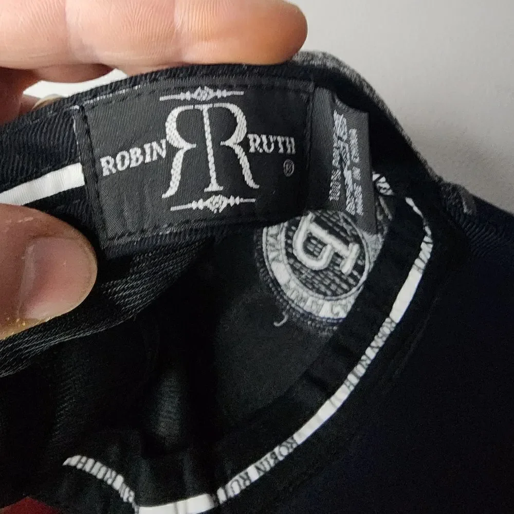 Punta Cana Portugal Robin Ruth Embossed Blue Gray Adjustable Baseball Hat Cap